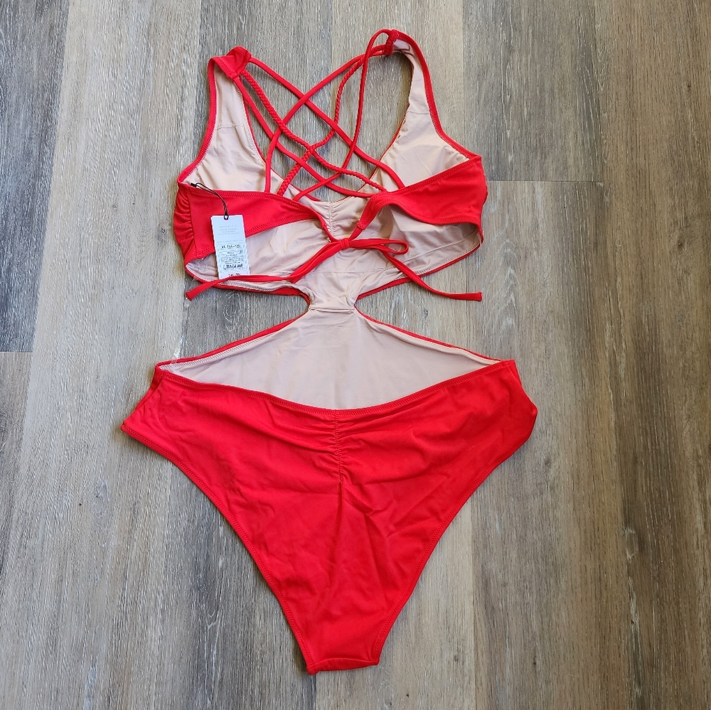 NWT SHADE AND SHORE ONE PIECE SWIMSUIT - Picture 2 of 16